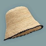 Indego Africa - Yayi Packable Bucket Hat - Black Trim: Small/Medium / Black Trim