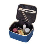 Fluf - Mini Zip Cube - Cobalt