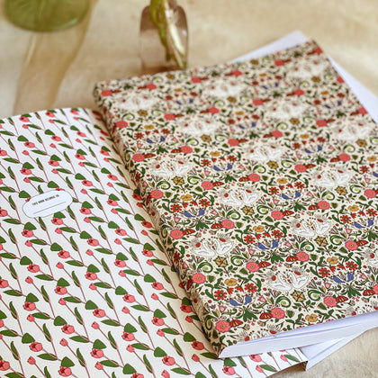 re:mused studio - Cambrifornia 8.5 x 11 LayFlat Notebook