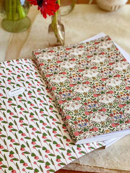 re:mused studio - Cambrifornia 8.5 x 11 LayFlat Notebook