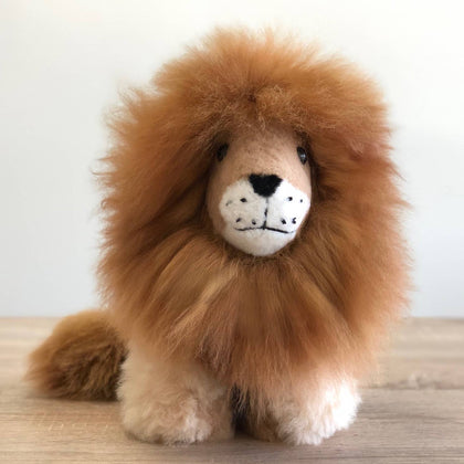 Shupaca Alpaca - Alpaca Stuffed Animal - Small Lion 9"