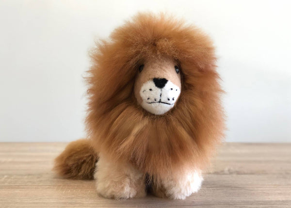 Shupaca Alpaca - Alpaca Stuffed Animal - Small Lion 9"