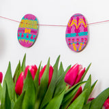 East End Press - EASTER EGG SEWN GARLAND