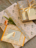 re:mused studio - Capri Gift Wrap Sheet - Double Sided: Roll of 3 Sheets