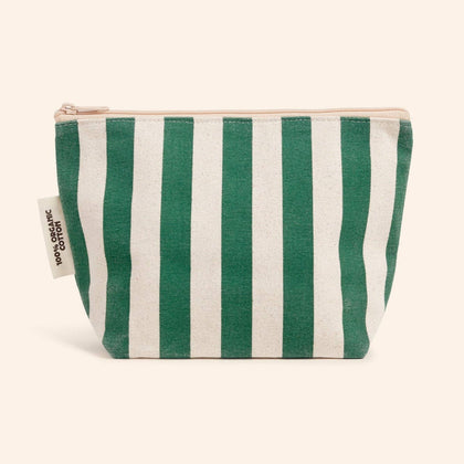 Dr. Max's - Organic Cotton Zipper Bags: Green