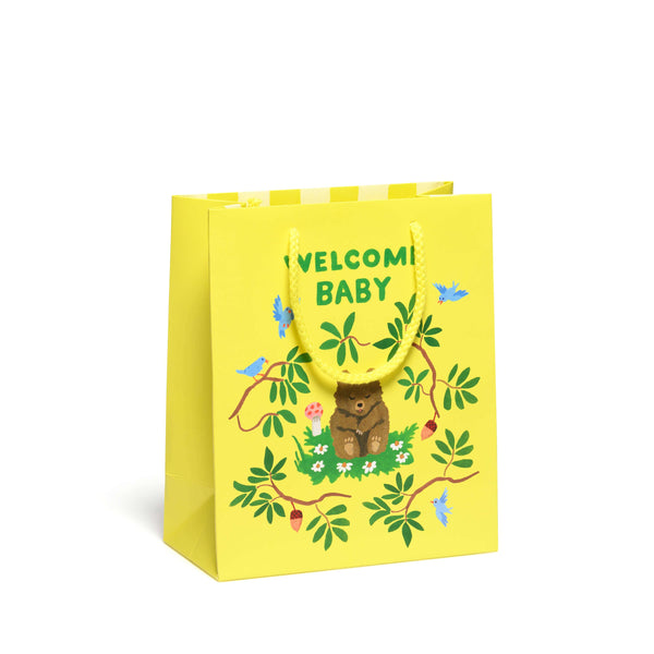 Red Cap Cards - Baby Cub medium gift bag: Medium