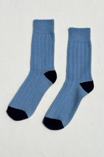 Le Bon Shoppe - Classic Cashmere Socks: Bluebell