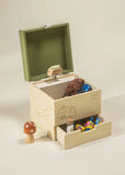 Coco Village - Wooden Musical Souvenir Box - Travel