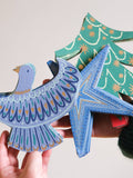 East End Press - Christmas Trees Concertina Garland
