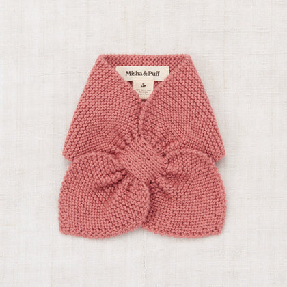 Misha & Puff Sledding Scarf ~ Rosewood