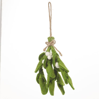 Felt So Good - Handmade Felt Mistletoe Sprig