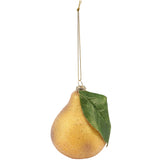 Glass Pear Ornament