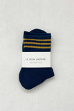 Le Bon Shoppe - Girlfriend Socks: Parisian Blue