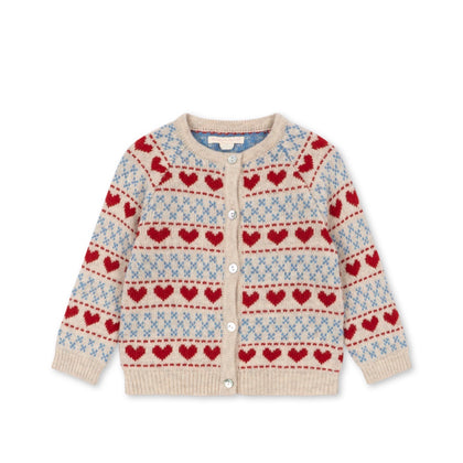 Konges Belou Collar Cardigan ~ Heart