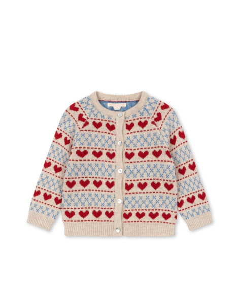 Konges Belou Collar Cardigan ~ Heart