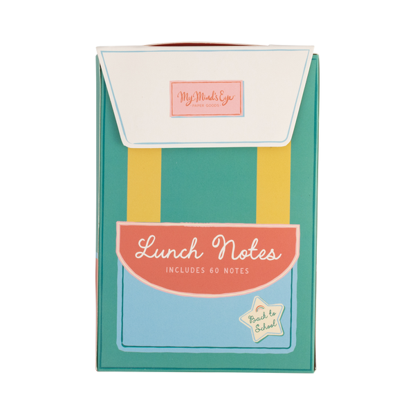 My Mind’s Eye - BTS1206 - Back to School Lunchbox Notes