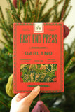 East End Press - Holly and Ivy Sewn Garland
