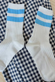 Le Bon Shoppe - Her Socks - Varsity: Pink Stripe