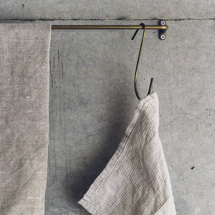 Fog Linen Work - Brass J Hook (M)