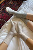 Le Bon Classic Cashmere Sock - Grey