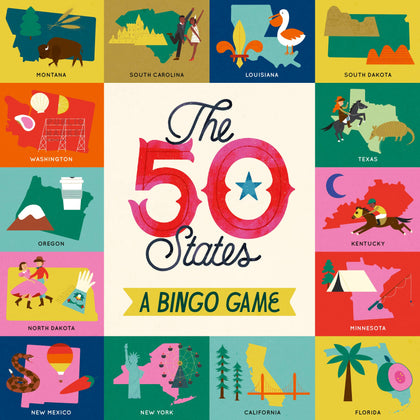 QUARTO - 50 States Bingo Game