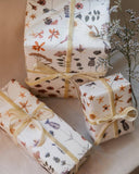 Adelfi - Pressed Flowers Gift Wrap: Roll of 3 sheets