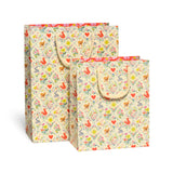 Red Cap Cards - Woodland Critters gift bags: Large