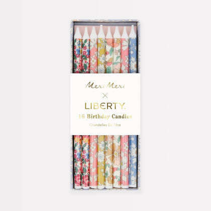 Meri Meri - Meri Meri x Liberty Mixed Print Party Candles