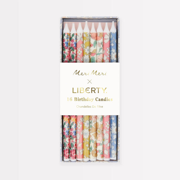 Meri Meri - Meri Meri x Liberty Mixed Print Party Candles
