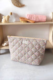 BARNABÉ AIME LE CAFÉ - Liberty® Fabric Toiletry Bags with Plasticized Interior: Nina