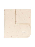 Colored Organics - Organic Pointelle Swaddle Blanket - Pia Floral