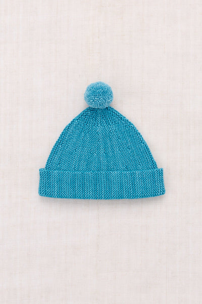 Misha & Puff Garter Hat ~ Capri