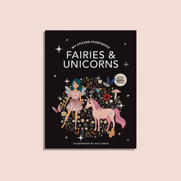 Paige Tate & Co. - My Sticker Storybook: Fairies and Unicorns (Valentines)