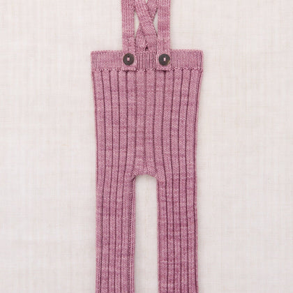 Misha & Puff Baby Rib Longies ~ Antique Rose
