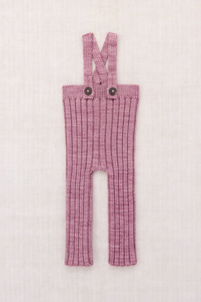Misha & Puff Baby Rib Longies ~ Antique Rose