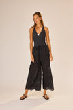 Natalie Martin Lauren Pant ~ Athena Emb Black