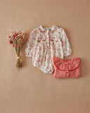 Emile at Ida Smocked Baby Romper ~ Rosalie