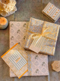 re:mused studio - Capri Gift Wrap Sheet - Double Sided: Roll of 3 Sheets