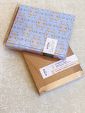 re:mused studio - California Poppy A2 Greeting Card: Single card