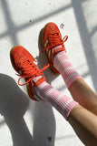 Le Bon Shoppe - Striped Boyfriend Socks: Red Blue Stripe