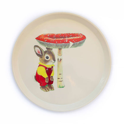 Three Potato Four - 3P4 x Richard Scarry® - Nicholas Bunny Large Round Tray