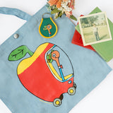 Three Potato Four - 3P4 x Richard Scarry® - Apple Car Market Tote