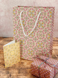 re:mused studio - Heather Lattice Gift Bag