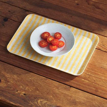 Fog Linen Work - Linen Coated Tray (M) Henry: Henry