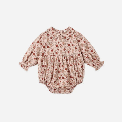 Rylee + Cru Cora Romper ~ Pink Floral