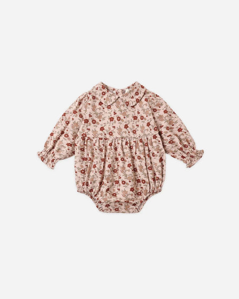 Rylee + Cru Cora Romper ~ Pink Floral