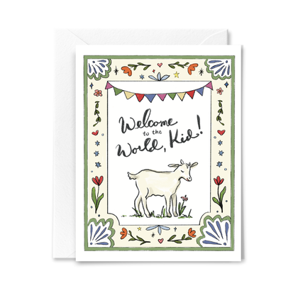 Studio Conroy - Welcome Kid Baby Card