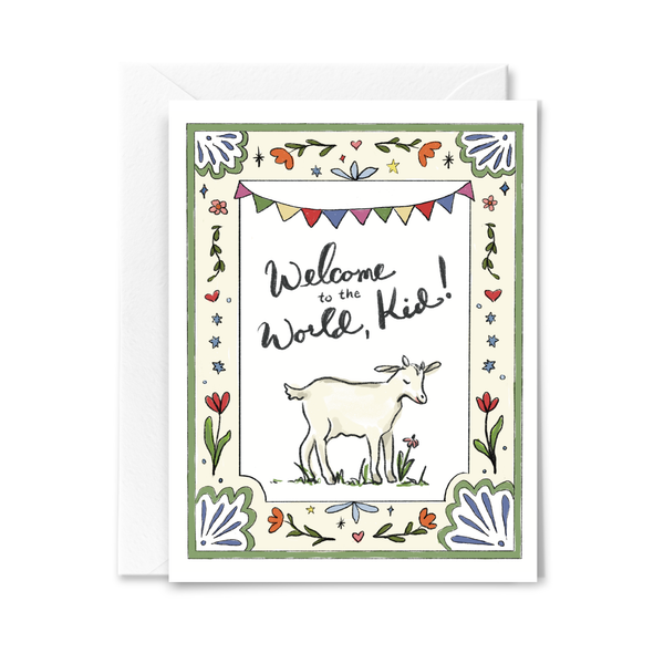 Studio Conroy - Welcome Kid Baby Card