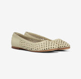 Dragon Diffusion Flower Ballerinas Off White