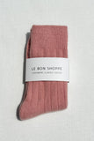Le Bon Shoppe - Classic Cashmere Socks: Fawn